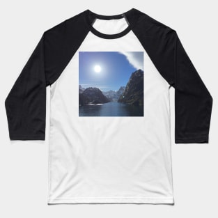 The Trollfjord - Lofoten Islands - Norway Baseball T-Shirt